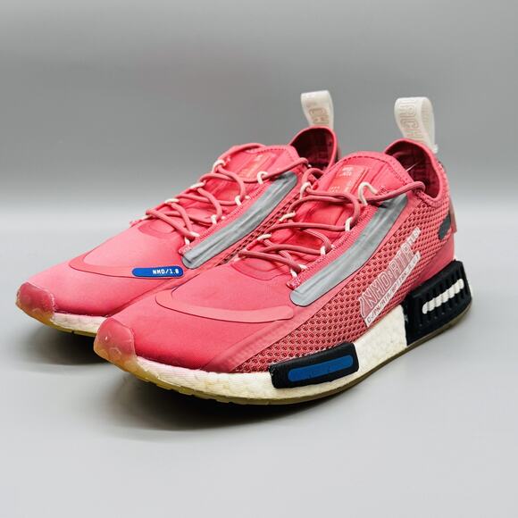 Adidas Shoes Womens 11.5 Pink Boost NMD R1 Spectoo Athletic Running Sneakers - Picture 3 of 10